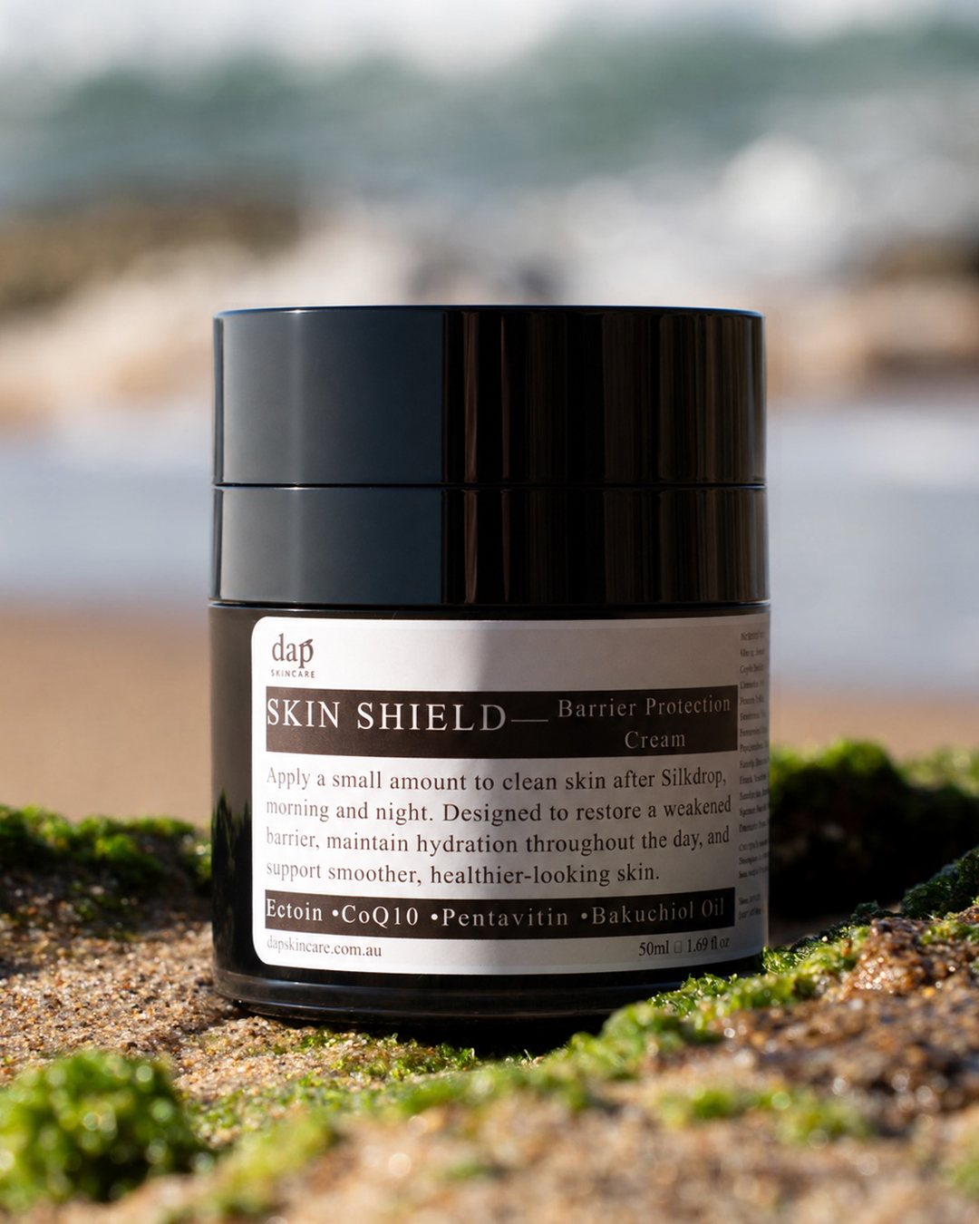 DAP Skin Shield in an elemental landscape